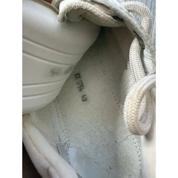 Dolce & Gabbana Lace Sneakers Beige Floral Made in Italy Women’s Size 40 - Picture 15 of 16